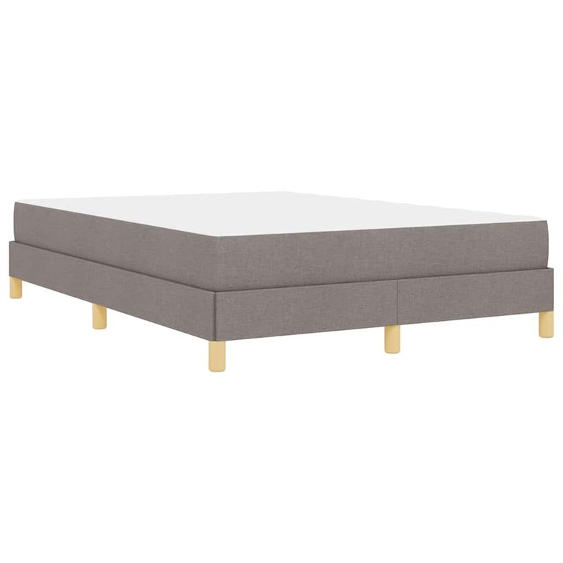 Casa si Gradina - Mobilier - Paturi si accesorii - Paturi - Pat cu arcuri Taupe, Maro 160 x 200 cm - Infinity.ro