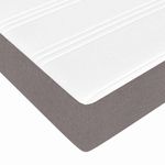 Casa si Gradina - Mobilier - Paturi si accesorii - Paturi - Pat cu arcuri Taupe, Maro 160 x 200 cm - Infinity.ro