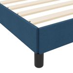 Casa si Gradina - Mobilier - Paturi si accesorii - Paturi - Pat cu arcuri Altele albastru 120 x 200 cm tesatura - Infinity.ro