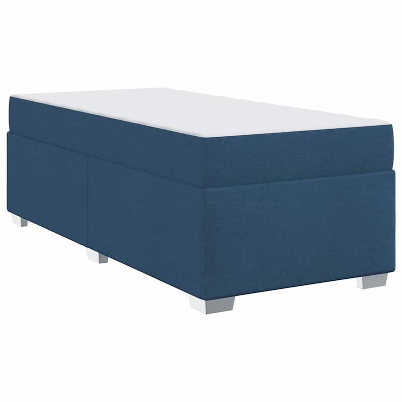 Casa si Gradina - Mobilier - Paturi si accesorii - Paturi - Cadru de pat Altele albastru 100 x 200 cm tesatura - Infinity.ro