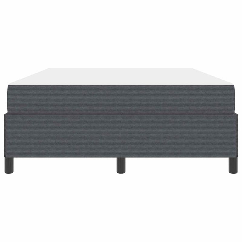 Casa si Gradina - Mobilier - Paturi si accesorii - Paturi - Cadru de pat Altele Gri inchis 140 x 200 cm Tesatura de catifea - Infinity.ro