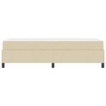 Casa si Gradina - Mobilier - Paturi si accesorii - Paturi - Pat cu arcuri Crema, Negru 90 x 200 cm - Infinity.ro