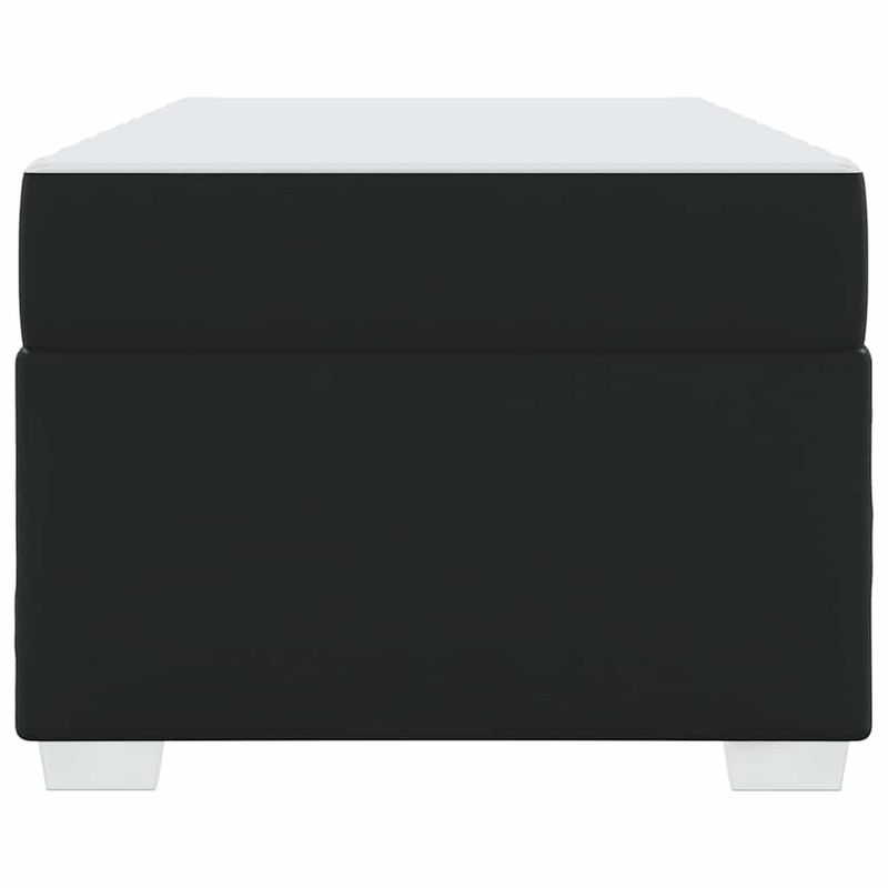 Casa si Gradina - Mobilier - Paturi si accesorii - Paturi - Cadru de pat Altele Negru 90 x 190 cm Piele artificiala - Infinity.ro