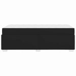 Casa si Gradina - Mobilier - Paturi si accesorii - Paturi - Cadru de pat Altele Negru 90 x 190 cm Piele artificiala - Infinity.ro