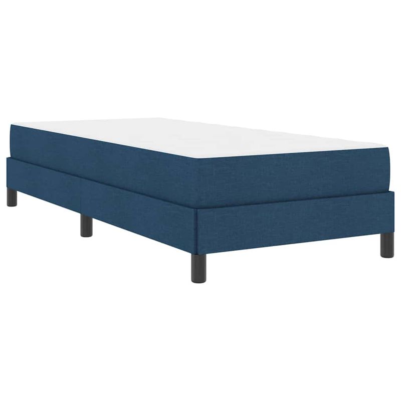 Casa si Gradina - Mobilier - Paturi si accesorii - Paturi - Pat cu arcuri Altele albastru 90 x 200 cm tesatura - Infinity.ro