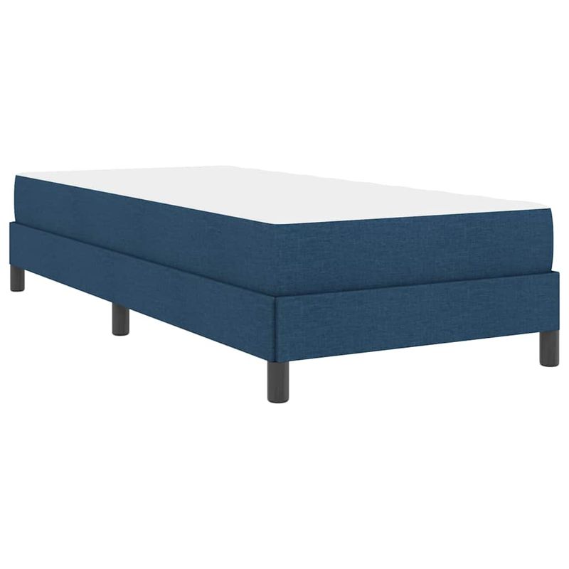 Casa si Gradina - Mobilier - Paturi si accesorii - Paturi - Pat cu arcuri Altele albastru 90 x 200 cm tesatura - Infinity.ro