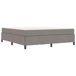 Casa si Gradina - Mobilier - Paturi si accesorii - Paturi - Pat cu arcuri Taupe, Negru 180 x 200 cm - Infinity.ro