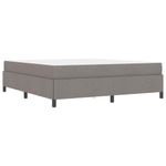 Casa si Gradina - Mobilier - Paturi si accesorii - Paturi - Pat cu arcuri Taupe, Negru 180 x 200 cm - Infinity.ro