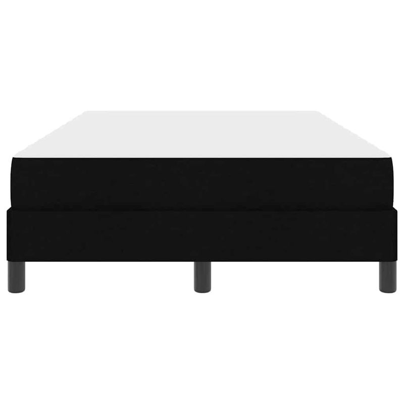 Casa si Gradina - Mobilier - Paturi si accesorii - Paturi - Pat cu arcuri Altele Negru 120 x 190 cm tesatura - Infinity.ro