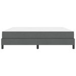 Casa si Gradina - Mobilier - Paturi si accesorii - Paturi - Pat cu arcuri Altele Gri inchis 180 x 200 cm tesatura - Infinity.ro