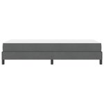 Casa si Gradina - Mobilier - Paturi si accesorii - Paturi - Pat cu arcuri Altele Gri inchis 90 x 200 cm tesatura - Infinity.ro