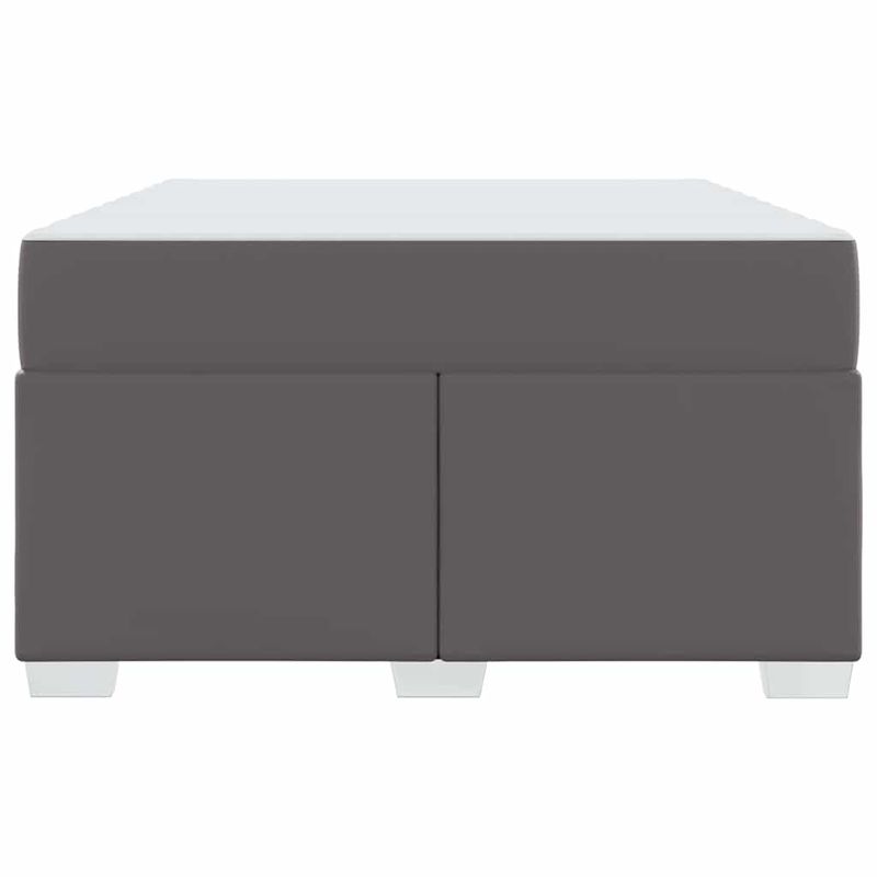 Casa si Gradina - Mobilier - Paturi si accesorii - Paturi - Cadru de pat Altele Gri 120 x 200 cm Piele artificiala - Infinity.ro