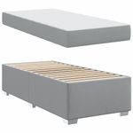 Casa si Gradina - Mobilier - Paturi si accesorii - Paturi - Cadru de pat Altele Gri deschis 100 x 200 cm tesatura - Infinity.ro