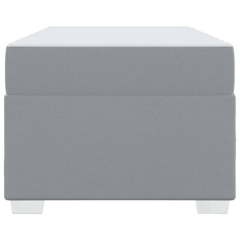 Casa si Gradina - Mobilier - Paturi si accesorii - Paturi - Cadru de pat Altele Gri deschis 100 x 200 cm tesatura - Infinity.ro