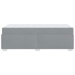 Casa si Gradina - Mobilier - Paturi si accesorii - Paturi - Cadru de pat Altele Gri deschis 100 x 200 cm tesatura - Infinity.ro