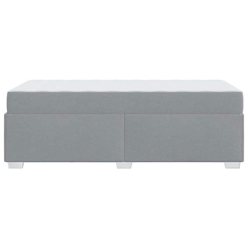 Casa si Gradina - Mobilier - Paturi si accesorii - Paturi - Cadru de pat Altele Gri deschis 100 x 200 cm tesatura - Infinity.ro
