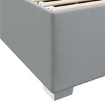 Casa si Gradina - Mobilier - Paturi si accesorii - Paturi - Cadru de pat Altele Gri deschis 100 x 200 cm tesatura - Infinity.ro