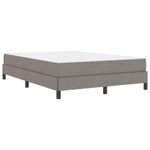 Casa si Gradina - Mobilier - Paturi si accesorii - Paturi - Pat cu arcuri Altele Gri taupe 160 x 200 cm tesatura - Infinity.ro