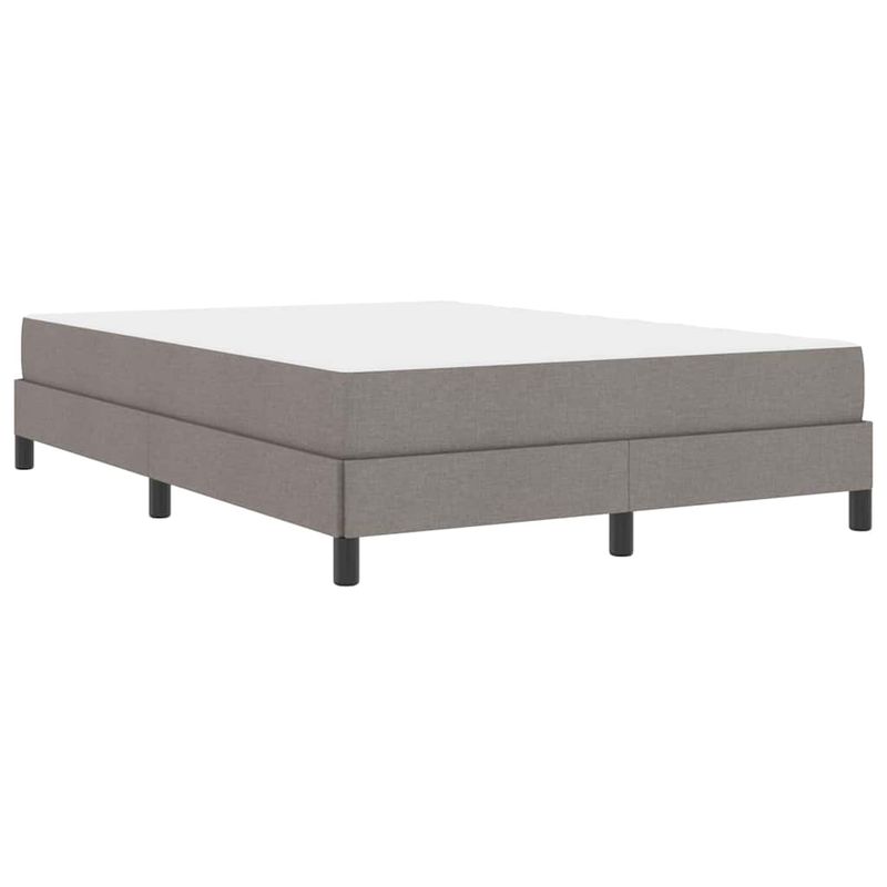 Casa si Gradina - Mobilier - Paturi si accesorii - Paturi - Pat cu arcuri Altele Gri taupe 160 x 200 cm tesatura - Infinity.ro