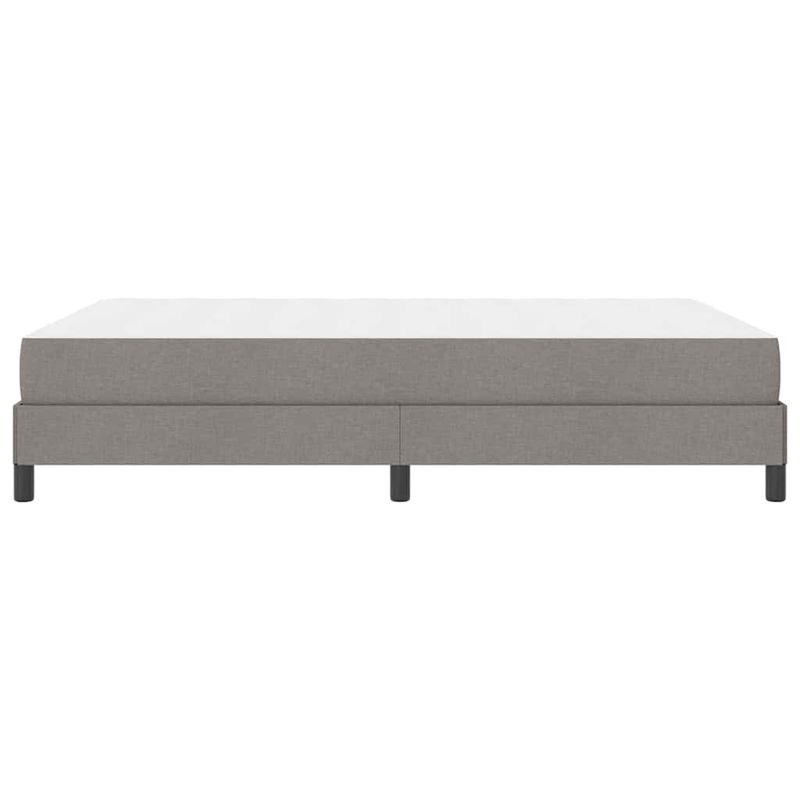 Casa si Gradina - Mobilier - Paturi si accesorii - Paturi - Pat cu arcuri Altele Gri taupe 160 x 200 cm tesatura - Infinity.ro