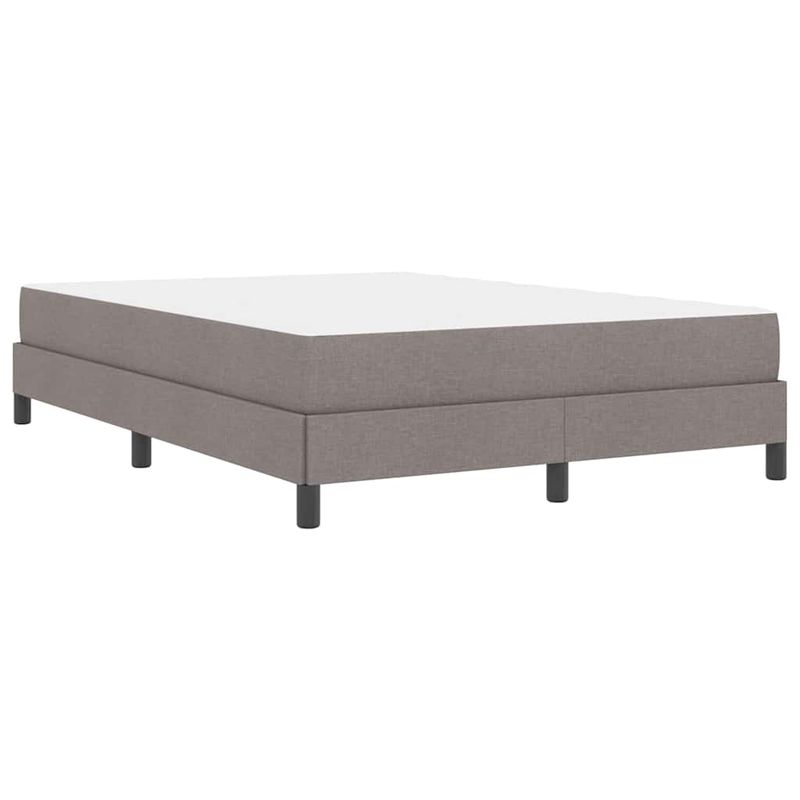 Casa si Gradina - Mobilier - Paturi si accesorii - Paturi - Pat cu arcuri Altele Gri taupe 160 x 200 cm tesatura - Infinity.ro