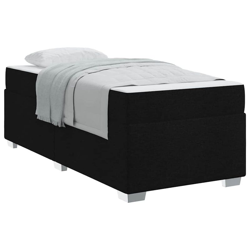 Casa si Gradina - Mobilier - Paturi si accesorii - Paturi - Cadru de pat Altele Negru 80 x 200 cm tesatura - Infinity.ro