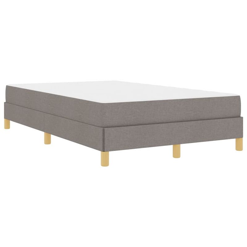 Casa si Gradina - Mobilier - Paturi si accesorii - Paturi - Pat cu arcuri Taupe, Maro 120 x 190 cm - Infinity.ro