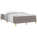 Casa si Gradina - Mobilier - Paturi si accesorii - Paturi - Pat cu arcuri Taupe, Maro 120 x 190 cm - Infinity.ro
