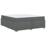 Casa si Gradina - Mobilier - Paturi si accesorii - Paturi - Cadru de pat Altele Gri inchis 180 x 200 cm tesatura - Infinity.ro