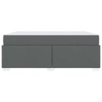 Casa si Gradina - Mobilier - Paturi si accesorii - Paturi - Cadru de pat Altele Gri inchis 180 x 200 cm tesatura - Infinity.ro