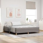 Casa si Gradina - Mobilier - Paturi si accesorii - Paturi - Pat cu arcuri Taupe, Maro 180 x 200 cm - Infinity.ro