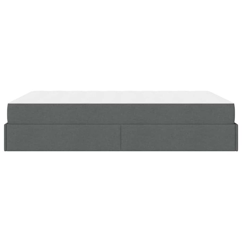 Casa si Gradina - Mobilier - Paturi si accesorii - Paturi - Cadru de pat Gri inchis 140 x 200 cm tesatura - Infinity.ro