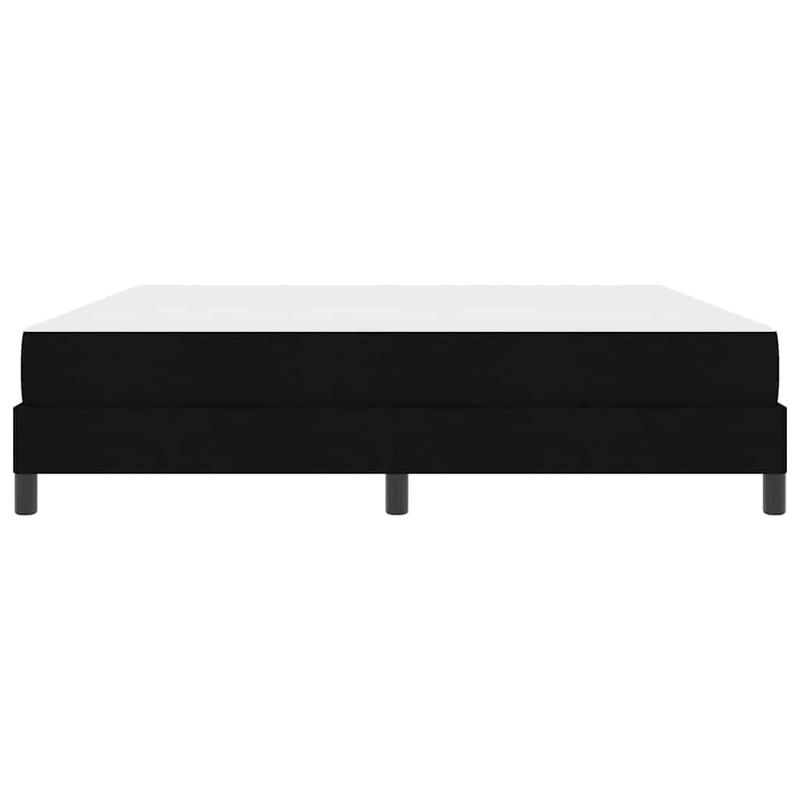 Casa si Gradina - Mobilier - Paturi si accesorii - Paturi - Pat cu arcuri Altele Negru 180 x 200 cm tesatura - Infinity.ro