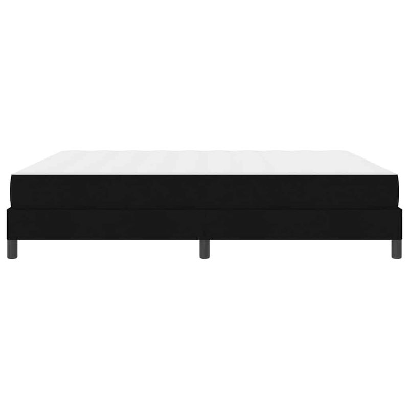 Casa si Gradina - Mobilier - Paturi si accesorii - Paturi - Pat cu arcuri Altele Negru 180 x 200 cm tesatura - Infinity.ro