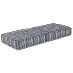 Casa si Gradina - Gradina si terasa - Mobilier exterior - Canapele si fotolii gradina - Fotoliu puf modular, gri, 70x70x36 cm, textil - Infinity.ro