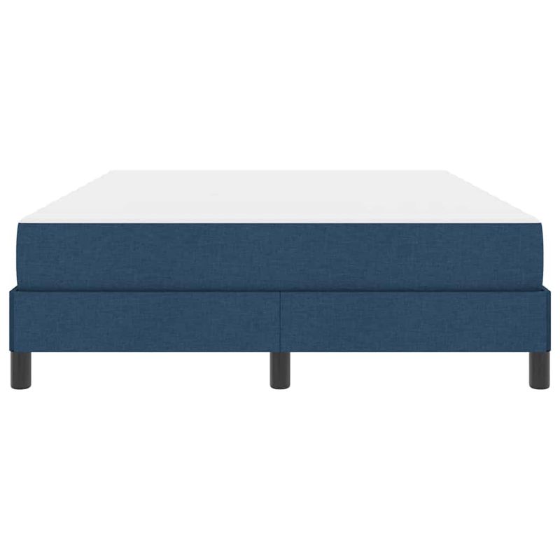 Casa si Gradina - Mobilier - Paturi si accesorii - Paturi - Pat cu arcuri Altele albastru 160 x 200 cm tesatura - Infinity.ro