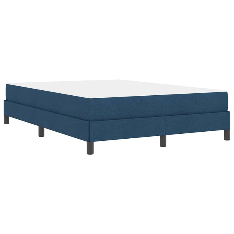 Casa si Gradina - Mobilier - Paturi si accesorii - Paturi - Pat cu arcuri Altele albastru 160 x 200 cm tesatura - Infinity.ro