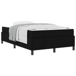 Casa si Gradina - Mobilier - Paturi si accesorii - Paturi - Pat cu arcuri Negru, Negru 120 x 200 cm - Infinity.ro