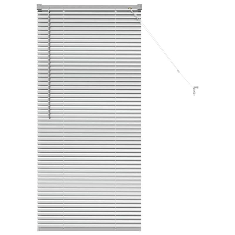 Casa si Gradina - Textile si covoare - Rulouri si jaluzele - Jaluzea pentru Fereastra Argintiu 60 x 130 cm Aluminiu - Infinity.ro