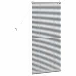 Casa si Gradina - Textile si covoare - Rulouri si jaluzele - Jaluzea pentru Fereastra Argintiu 60 x 130 cm Aluminiu - Infinity.ro