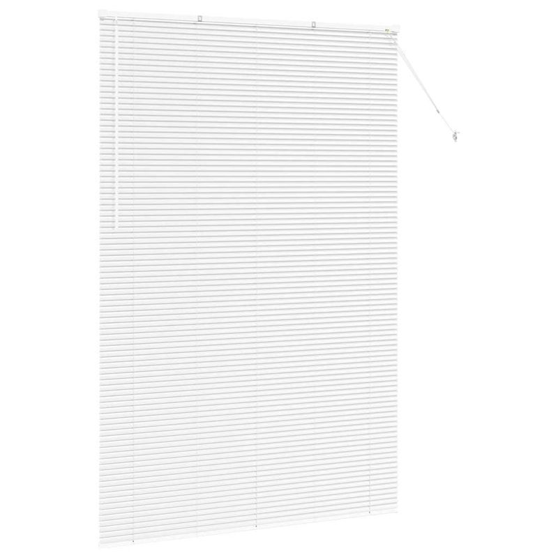 Casa si Gradina - Textile si covoare - Rulouri si jaluzele - Jaluzea pentru Fereastra cu perdele Altele Manual Alb 150 x 220 cm Aluminiu - Infinity.ro