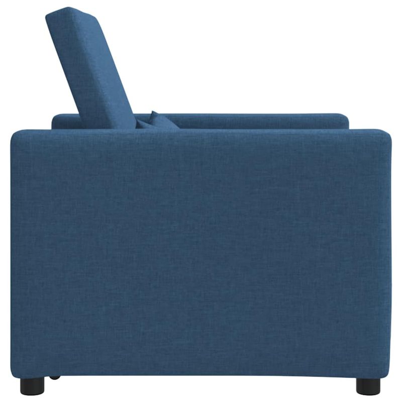 Casa si Gradina - Mobilier - Scaune si fotolii - Fotolii - Fotoliu Pat 3 In 1 Convertible Albastru Tesatura - Infinity.ro