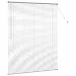 Casa si Gradina - Textile si covoare - Rulouri si jaluzele - Jaluzea pentru Fereastra Argintiu 80 x 130 cm Aluminiu - Infinity.ro