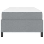 Casa si Gradina - Mobilier - Paturi si accesorii - Paturi - Pat cu arcuri Gri deschis, Negru 80 x 200 cm - Infinity.ro