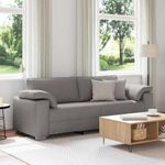 Casa si Gradina - Mobilier - Canapele si coltare - Canapele - Canapea 3 locuri in taupe, 178 cm, din tesatura - Infinity.ro
