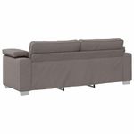Casa si Gradina - Mobilier - Canapele si coltare - Canapele - Canapea 3 locuri in taupe, 178 cm, din tesatura - Infinity.ro