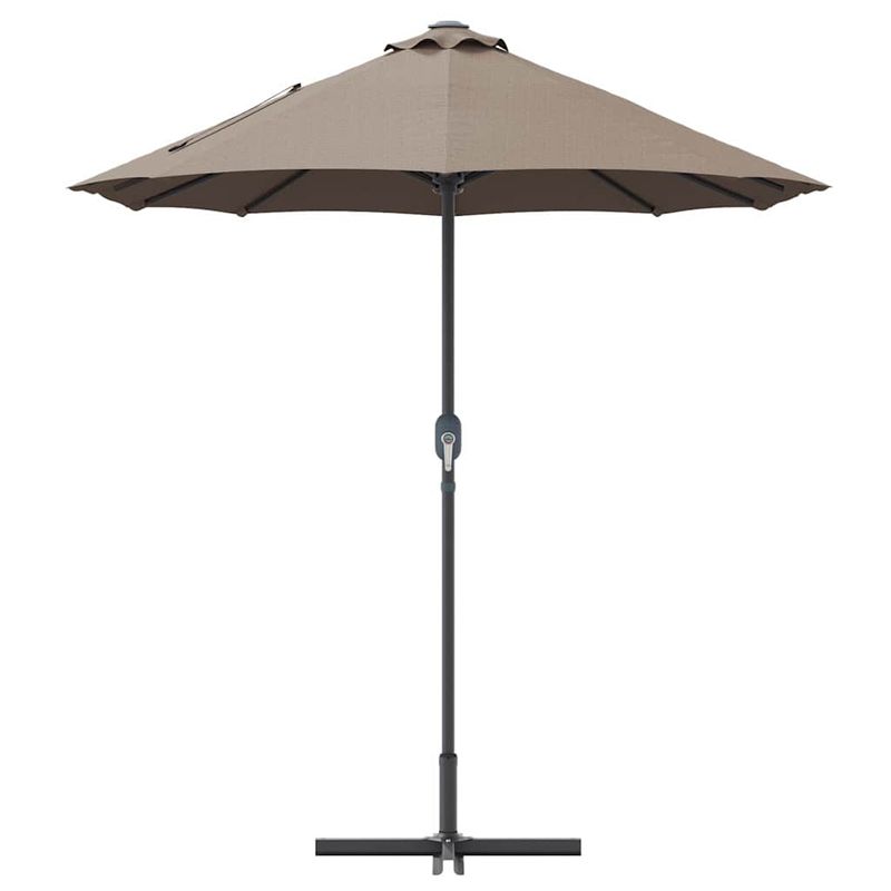 Casa si Gradina - Gradina si terasa - Umbrele si pavilioane - Umbrele - Parasol de Gradina Gri taupe 380 x 196 x 235 cm - Infinity.ro