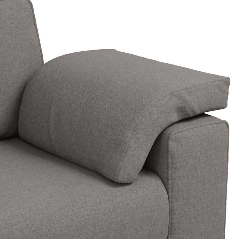 Casa si Gradina - Mobilier - Canapele si coltare - Canapele - Canapea 3 locuri in taupe, 178 cm, din tesatura - Infinity.ro