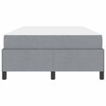 Casa si Gradina - Mobilier - Paturi si accesorii - Paturi - Pat cu arcuri Gri deschis, Negru 120 x 190 cm - Infinity.ro