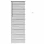Casa si Gradina - Textile si covoare - Rulouri si jaluzele - Jaluzea pentru Fereastra Argintiu 80 x 130 cm Aluminiu - Infinity.ro